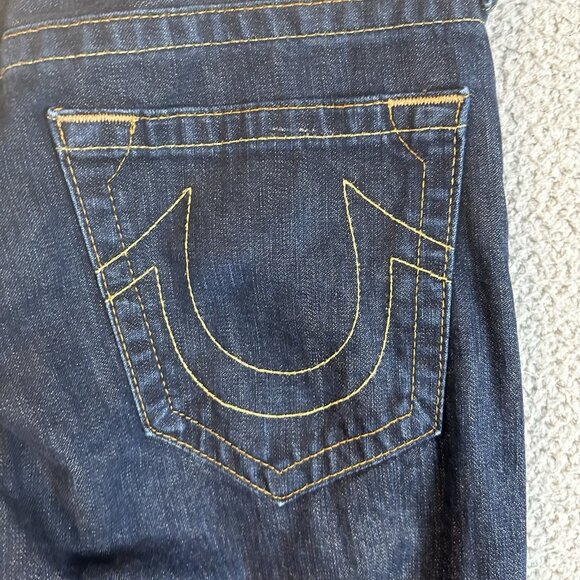 TRUE RELIGION ORIGINAL BOBBY Thick Stitching MADE In USA Y2K Size 32x34 - Picture 5 of 8
